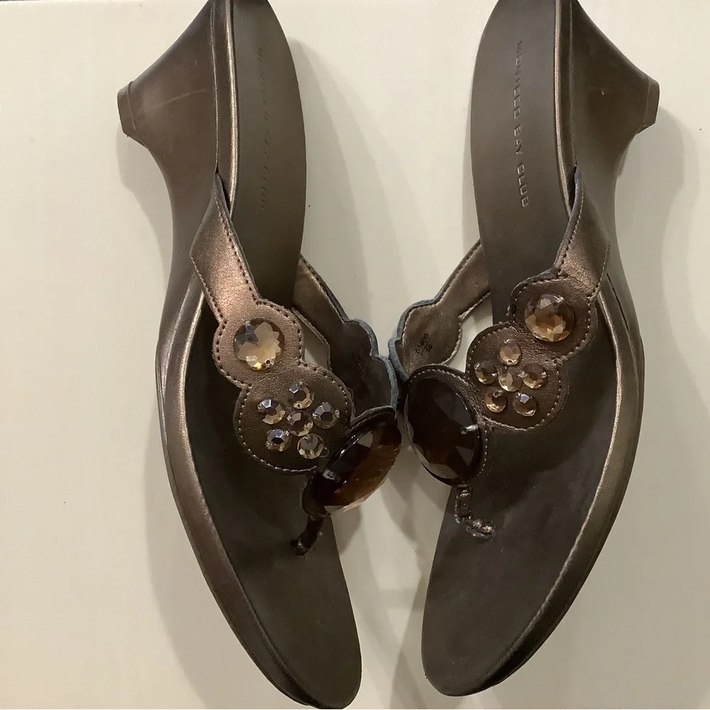 Montego Bay club bronze sandals. Beautiful! Sz 8 - Picture 4 of 5